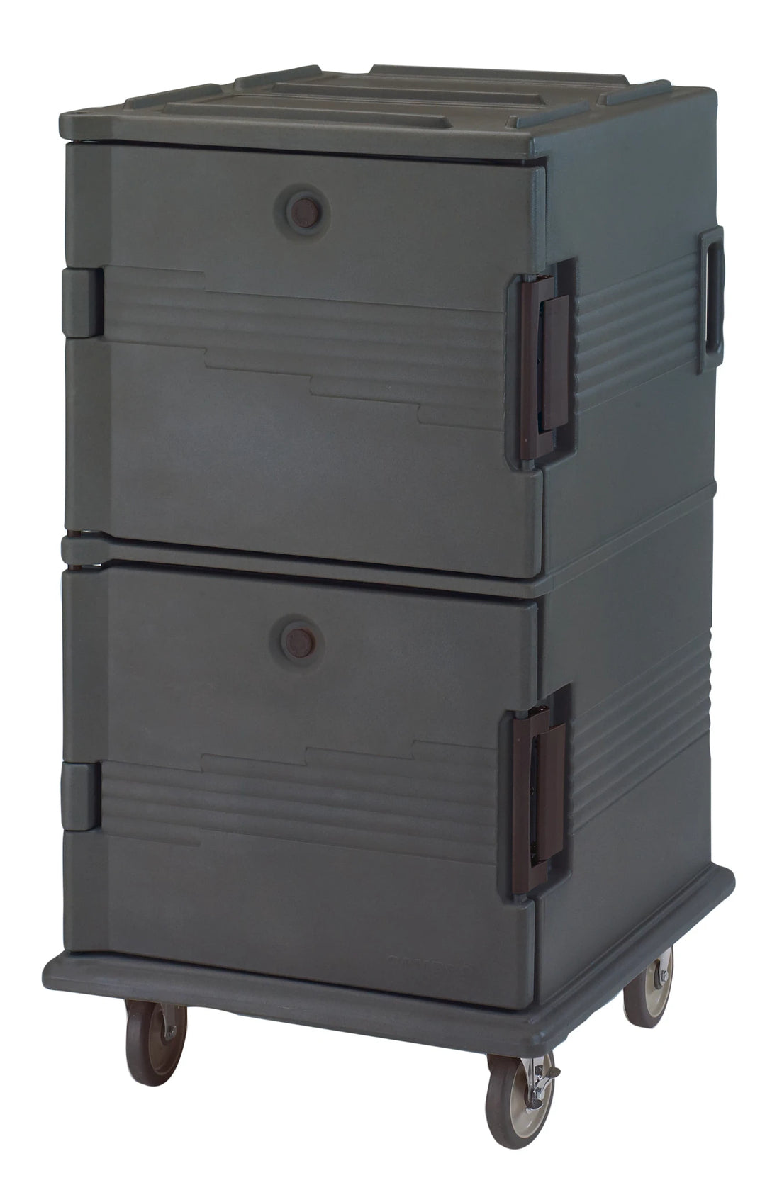 Cambro UPC1600110 insulated food transport cart in Black