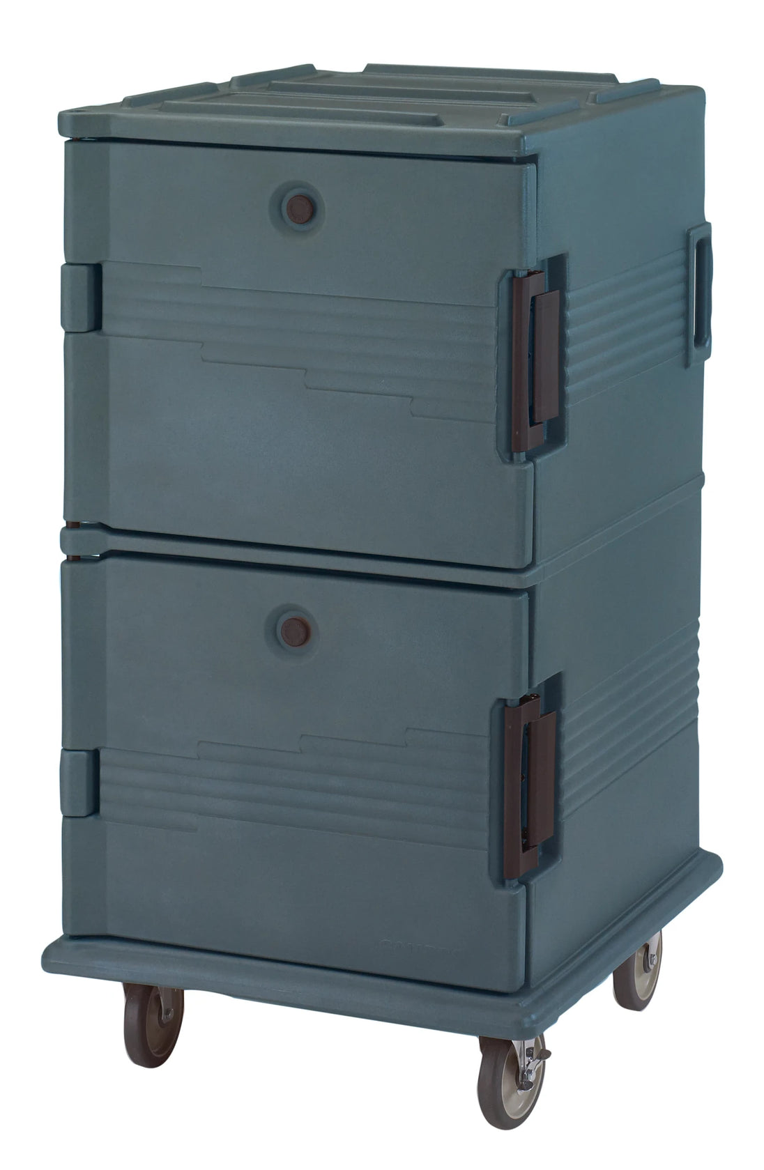 Cambro UPC1600191 insulated food transport cart in Granite Gray