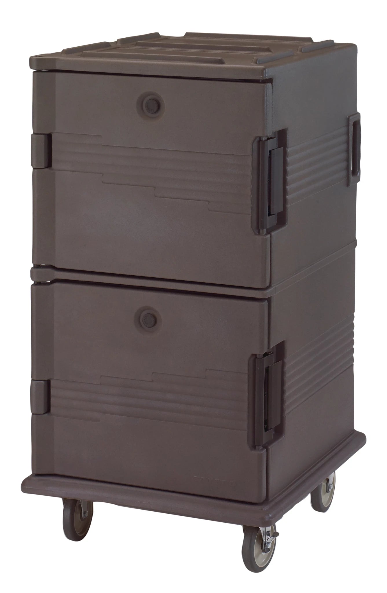 Cambro UPC1600SP194 insulated food pan carrier in Granite Sand