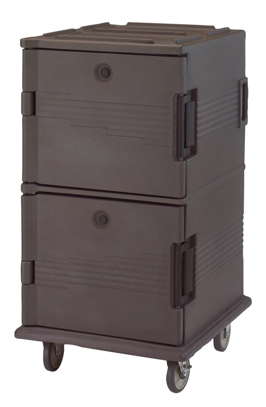 Cambro UPC1600SP194 insulated food pan carrier in Granite Sand
