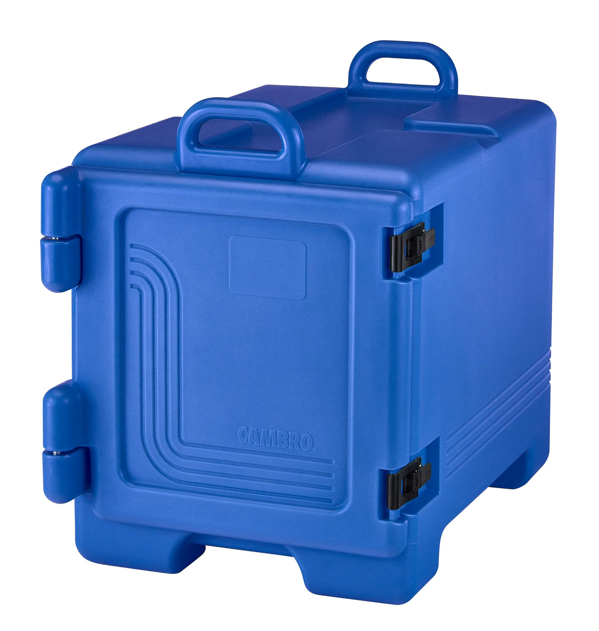 Cambro UPC300186 Ultra Camcart insulated food pan carrier in navy blue