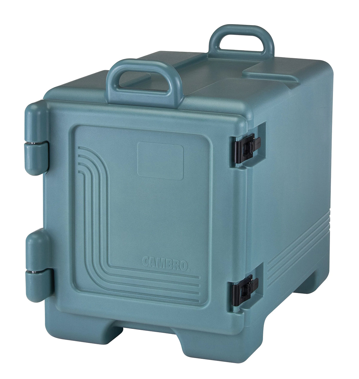Cambro UPC300401 Ultra Camcart insulated food pan carrier in slate blue