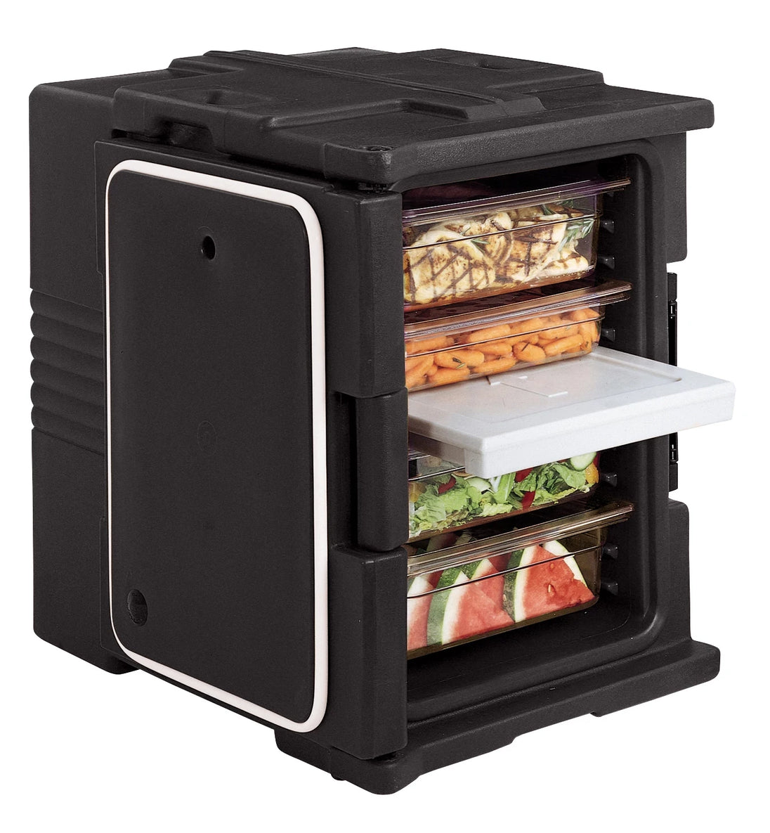 Cambro UPC400110 Ultra Camcart insulated food pan carrier in black