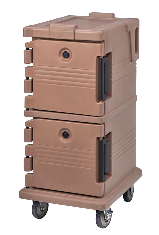 Cambro UPC600157 insulated food pan carrier in Coffee Beige
