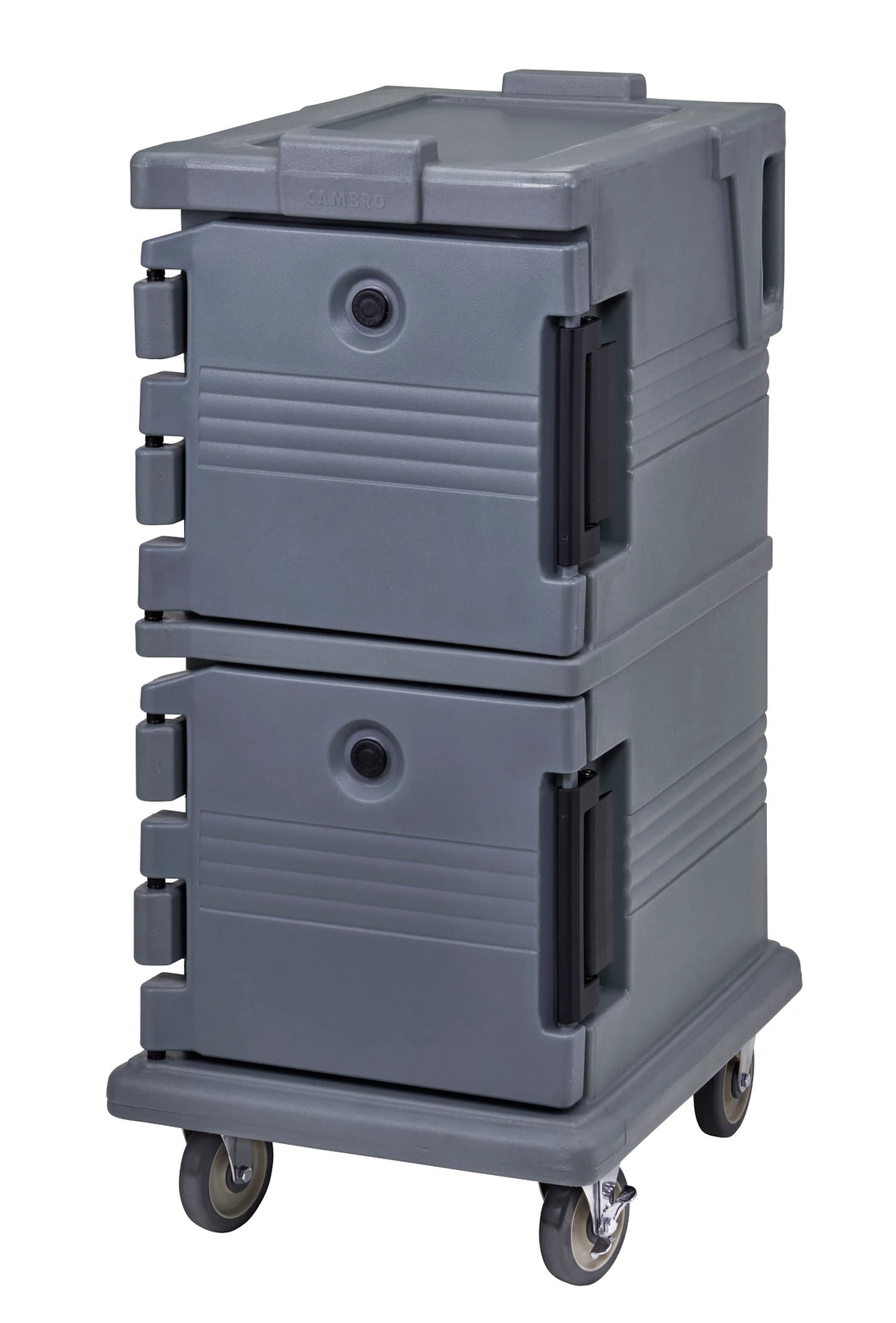Cambro UPC600191 insulated food pan carrier in Granite Gray