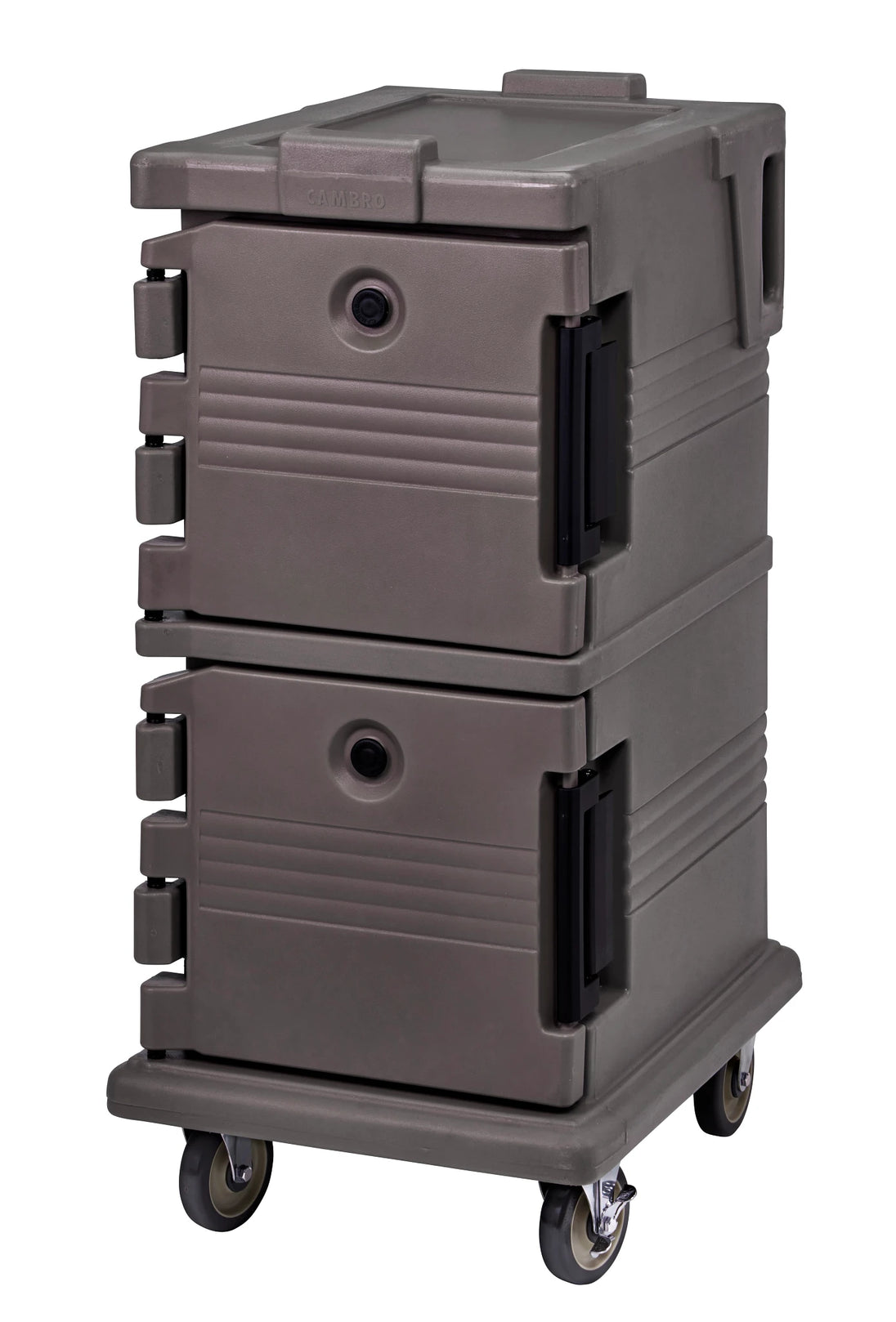 Cambro UPC600194 insulated food pan carrier in Granite Sand
