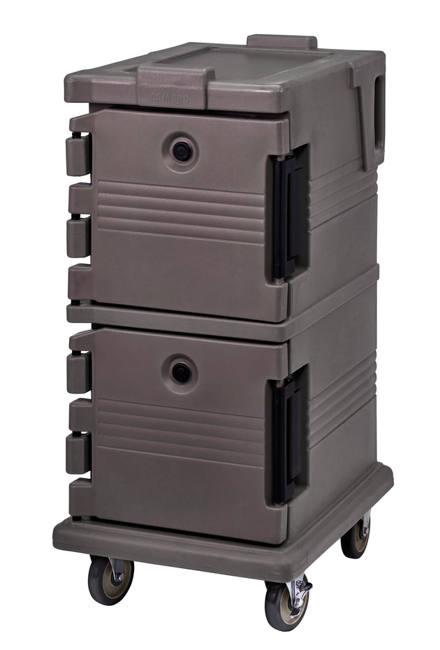 Cambro UPC600194 insulated food pan carrier in Granite Sand