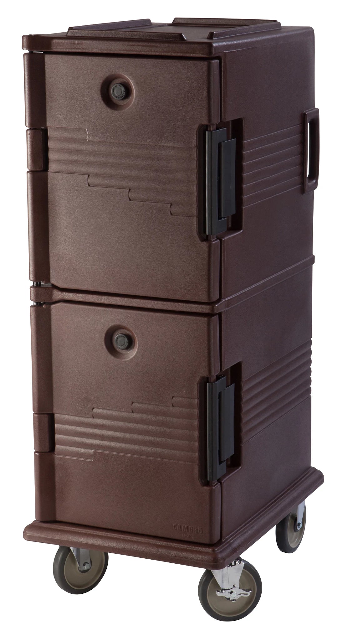 Cambro UPC800131 insulated food pan carrier in Dark Brown
