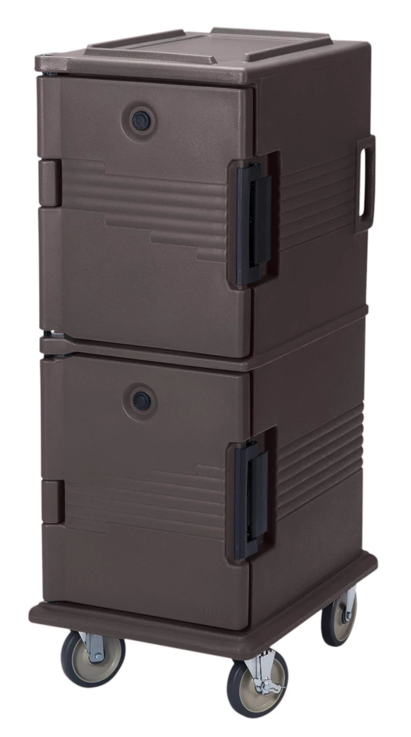 Cambro UPC800194 insulated food pan carrier in Granite Sand
