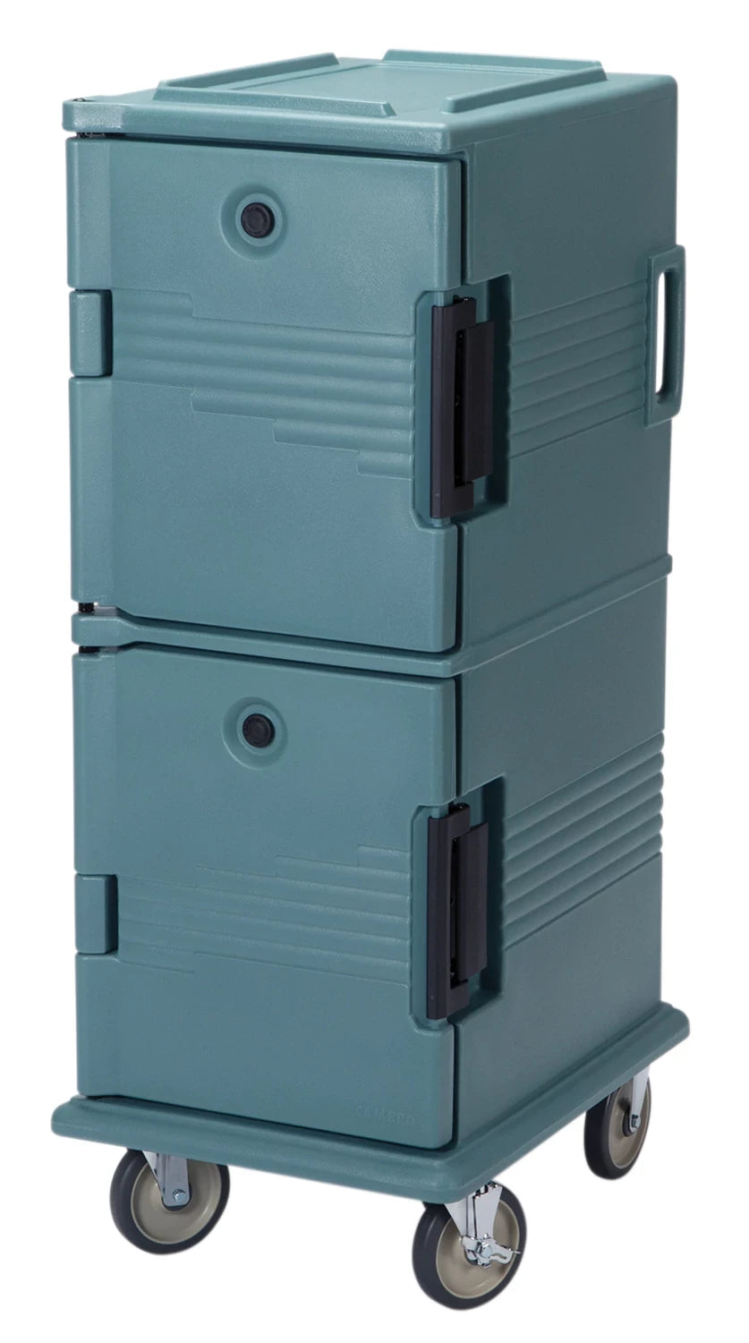 Cambro UPC800401 insulated food pan carrier in Slate Blue