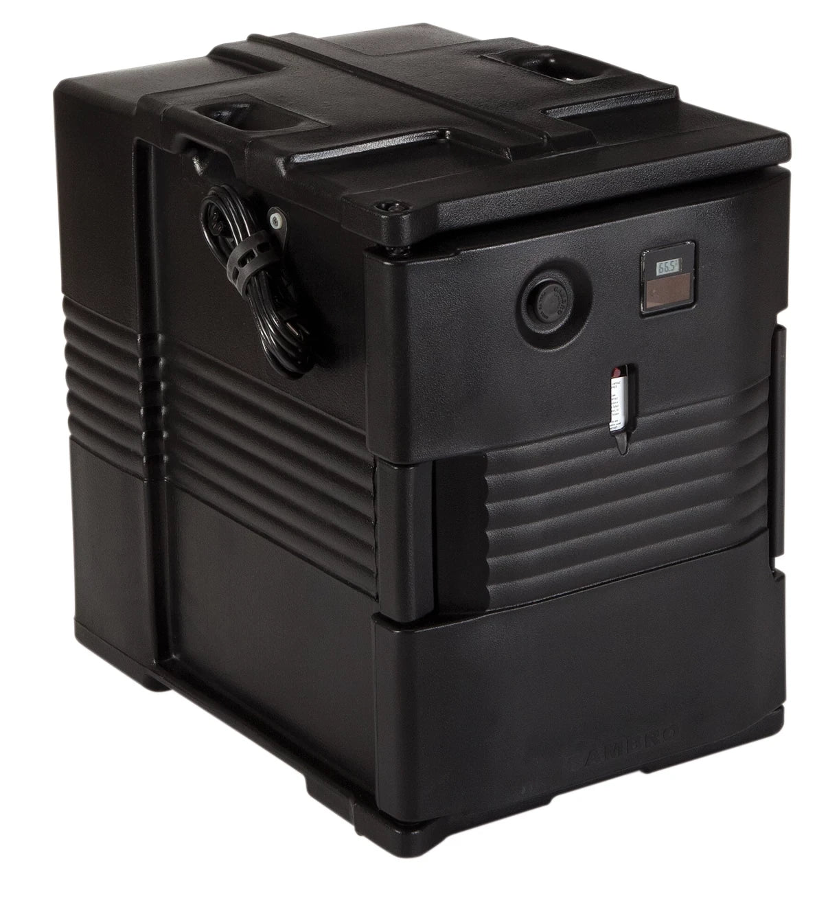 Cambro UPCH4002110 220V electric heated pan carrier in Black