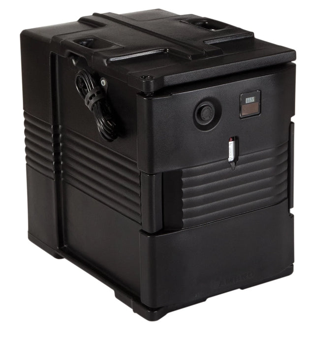 Cambro UPCH4002110 220V electric heated pan carrier in Black