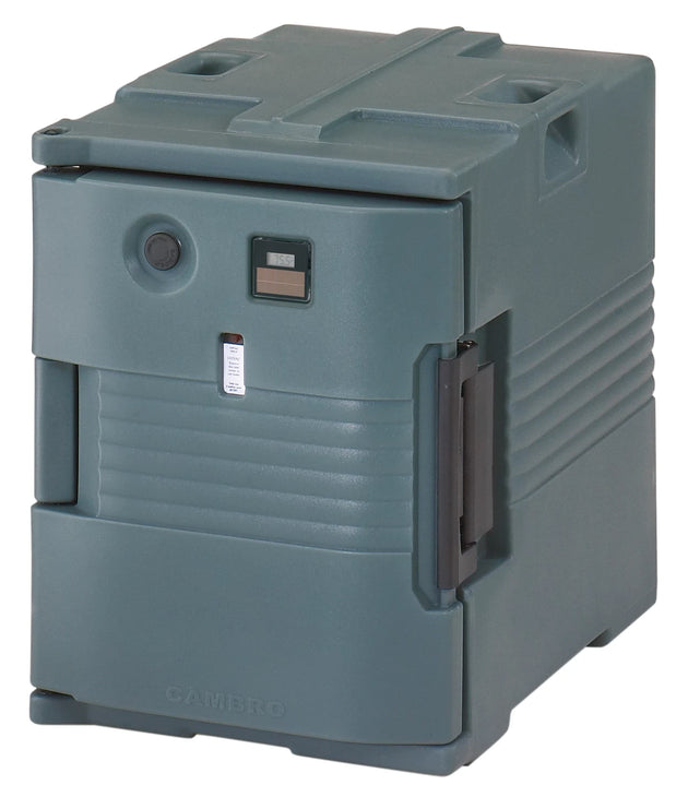 Cambro UPCH4002191 220V electric heated pan carrier in Granite Gray