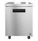 Hoshizaki UR27B-01 27 inch locking undercounter refrigerator front view