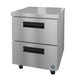 Hoshizaki UR27B-D2 undercounter refrigerator stainless steel cabinet
