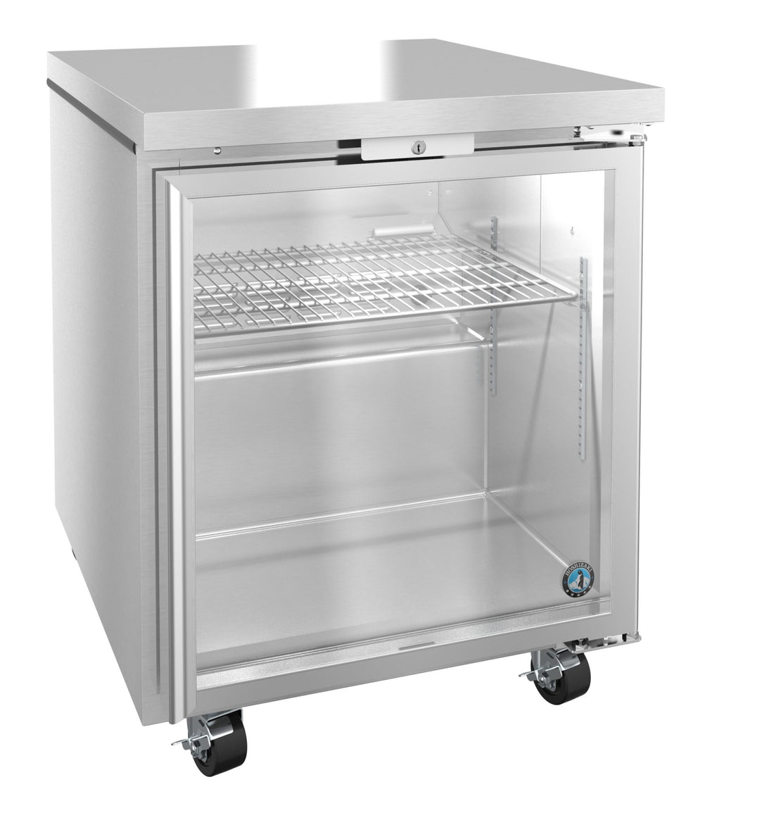 Hoshizaki UR27B-GLP01 undercounter refrigerator right side view