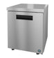 Hoshizaki UR27B-LP low profile undercounter refrigerator stainless cabinet