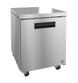 Hoshizaki UR27B undercounter refrigerator right side view
