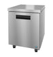 Hoshizaki UR27B undercounter refrigerator stainless steel cabinet