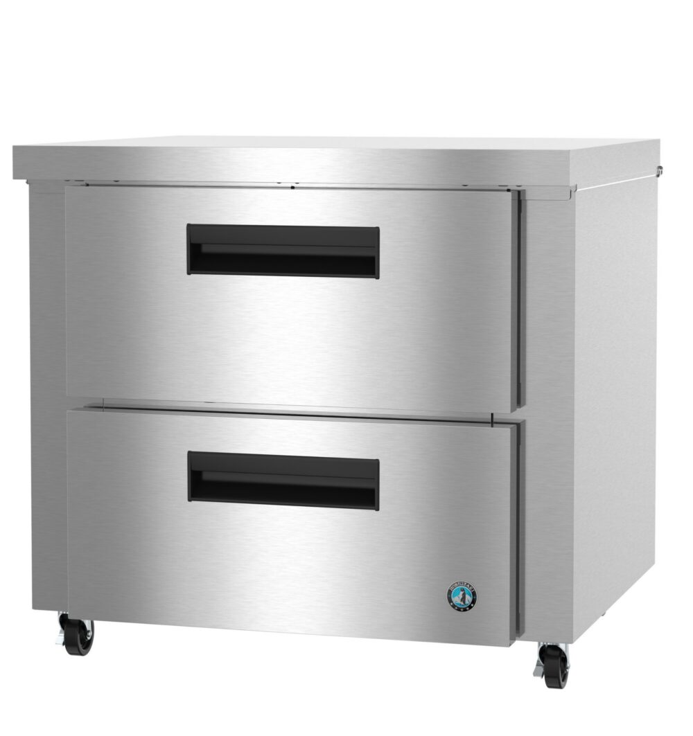 Hoshizaki UR36B-D2 36 inch two drawer undercounter refrigerator