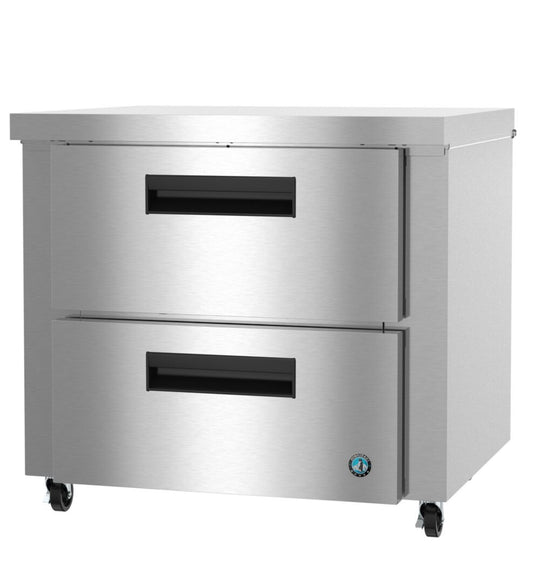 Hoshizaki UR36B-D2 36 inch two drawer undercounter refrigerator