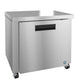 Hoshizaki UR36B undercounter refrigerator right side view