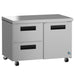 Hoshizaki UR48B-D2 undercounter refrigerator right side view