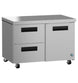 Hoshizaki UR48B-D2 undercounter refrigerator right side view