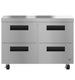 Hoshizaki UR48B-D4 48 inch four drawer undercounter refrigerator front view
