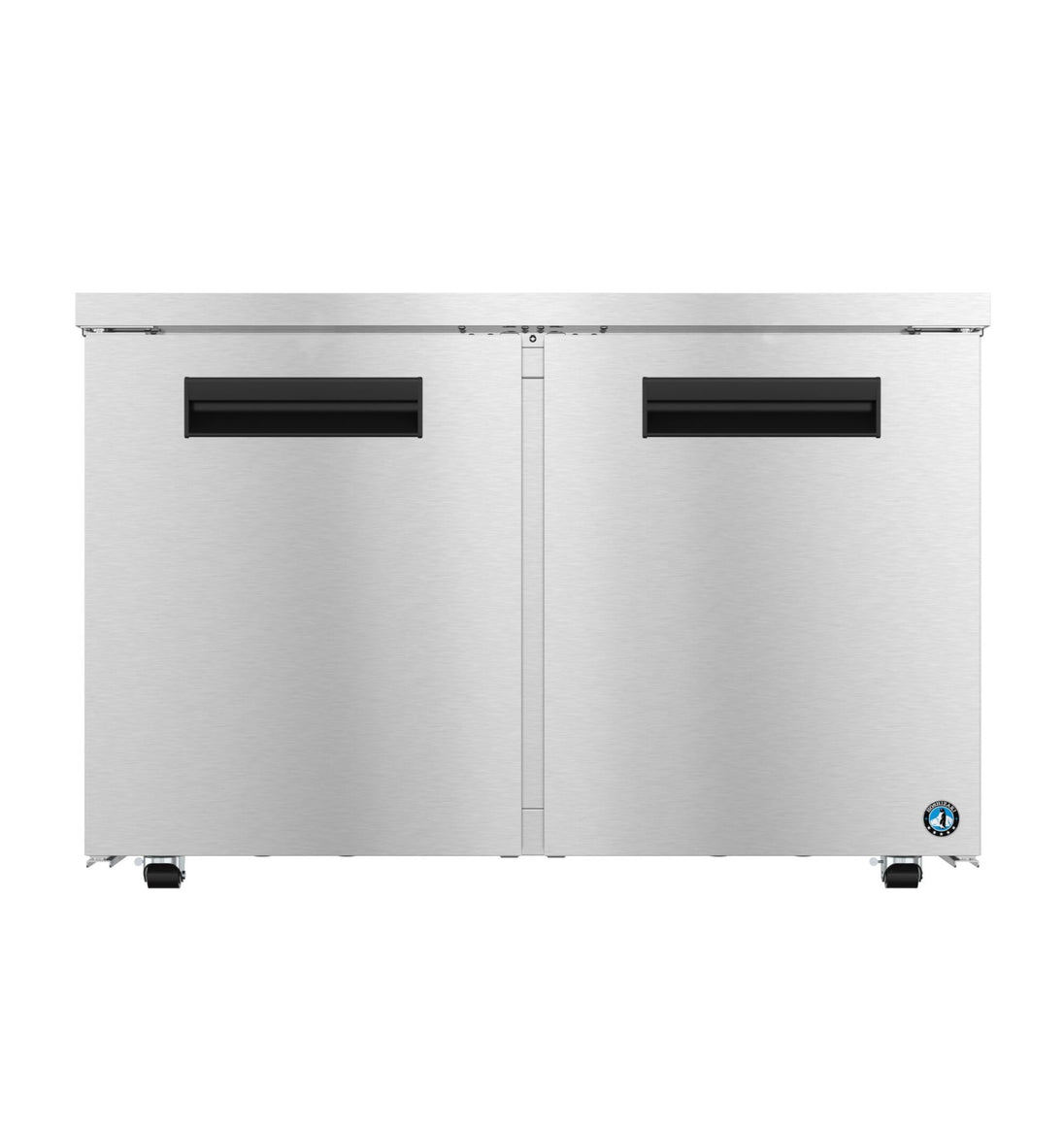 Hoshizaki UR48B-LP 48 inch low profile two section undercounter refrigerator front view