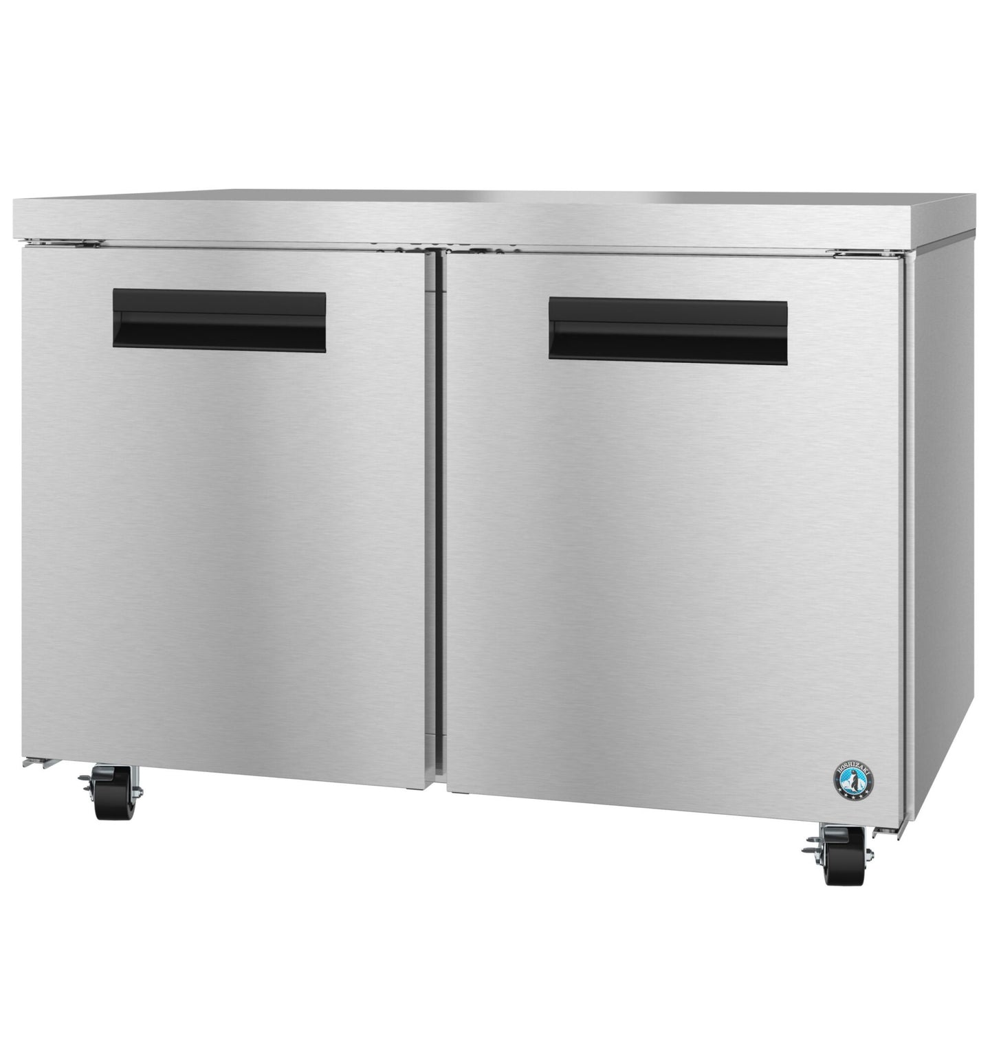 Hoshizaki UR48B 48 inch two section undercounter refrigerator, stainless steel