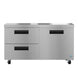 Hoshizaki UR60B-D2 undercounter refrigerator front view