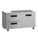 Hoshizaki UR60B-D2 undercounter refrigerator right side view