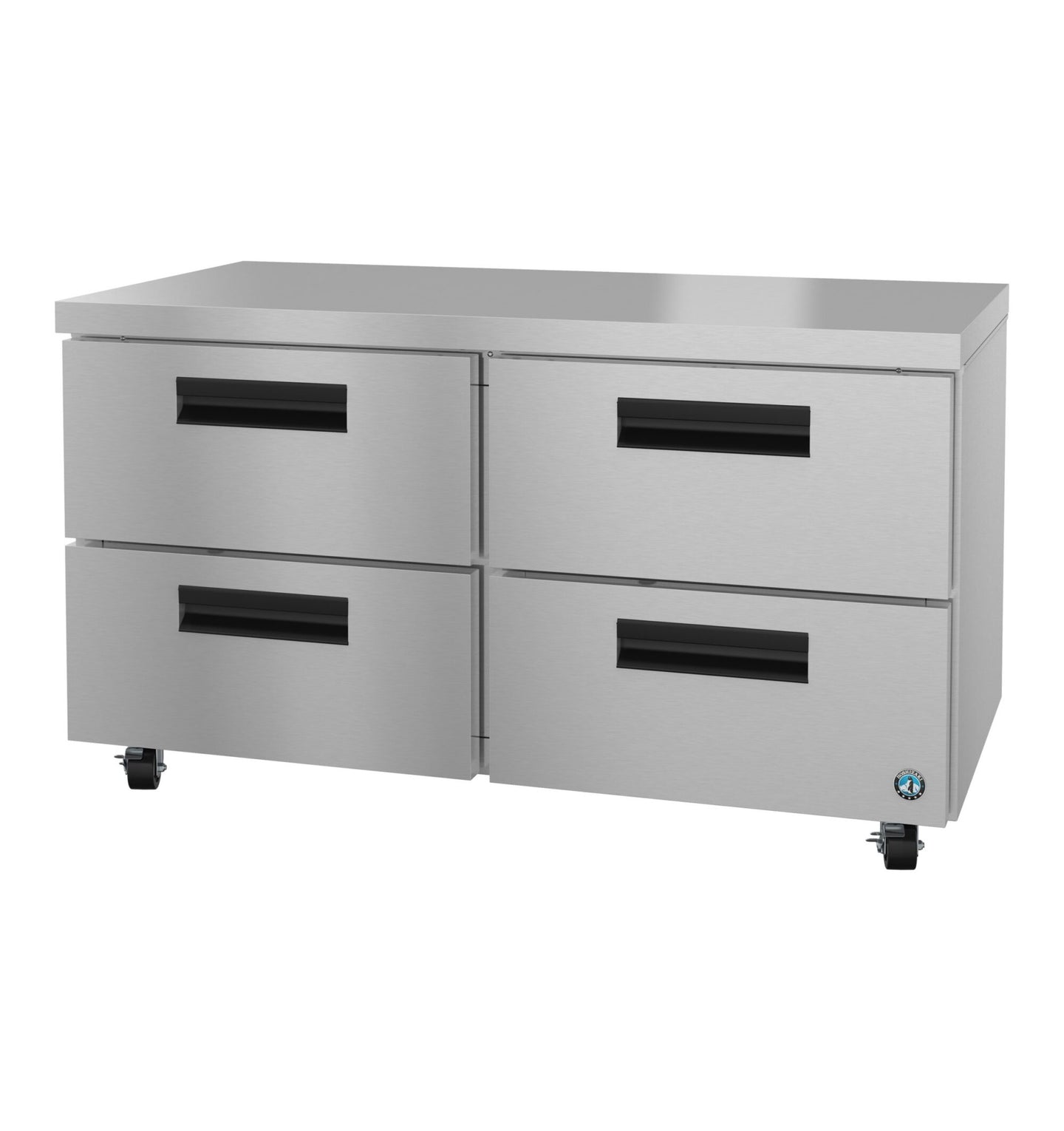 Hoshizaki UR60B-D4 60 inch undercounter refrigerator with four stainless steel drawers
