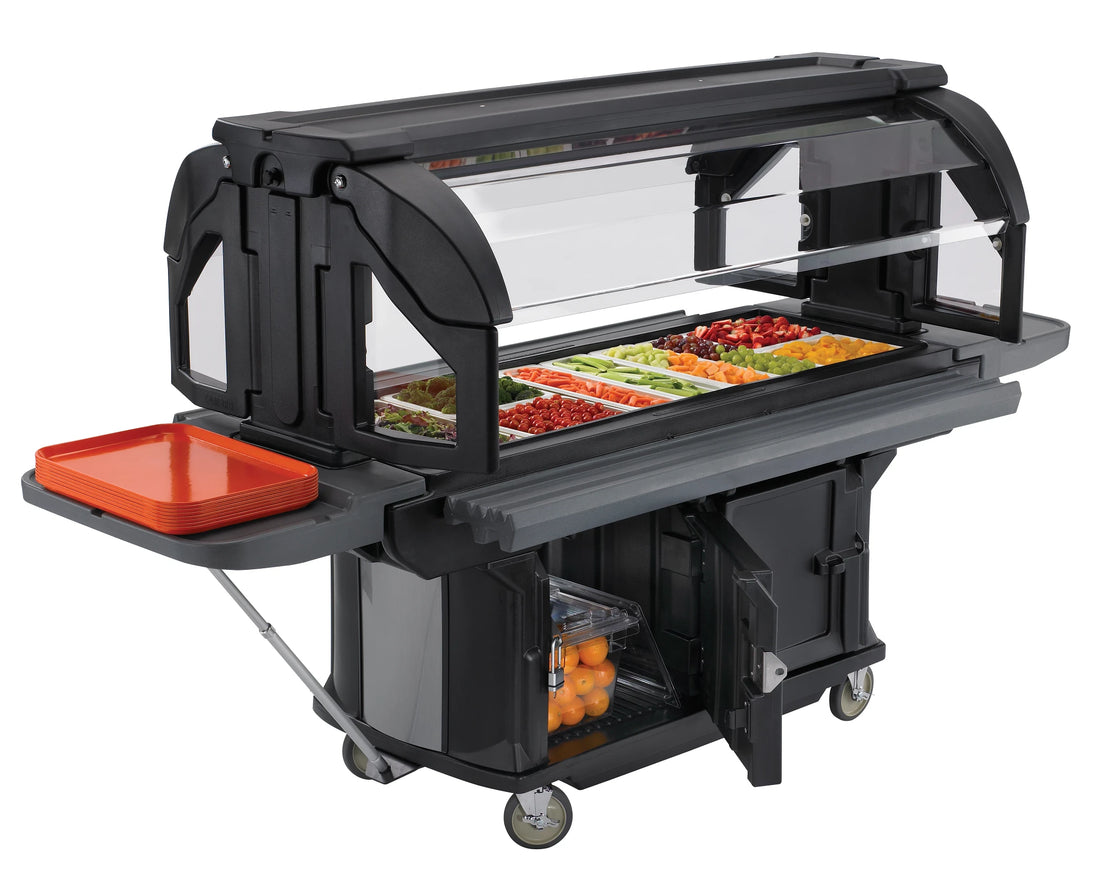 Cambro VBRU6110 Versa Ultra food bar black