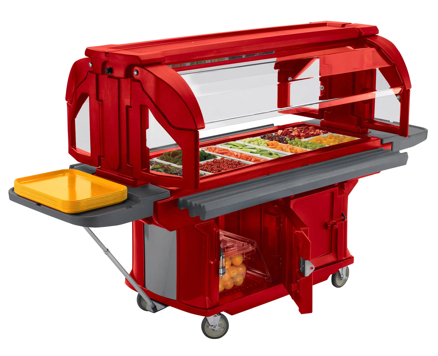 Cambro VBRU6158 Versa Ultra food bar hot red