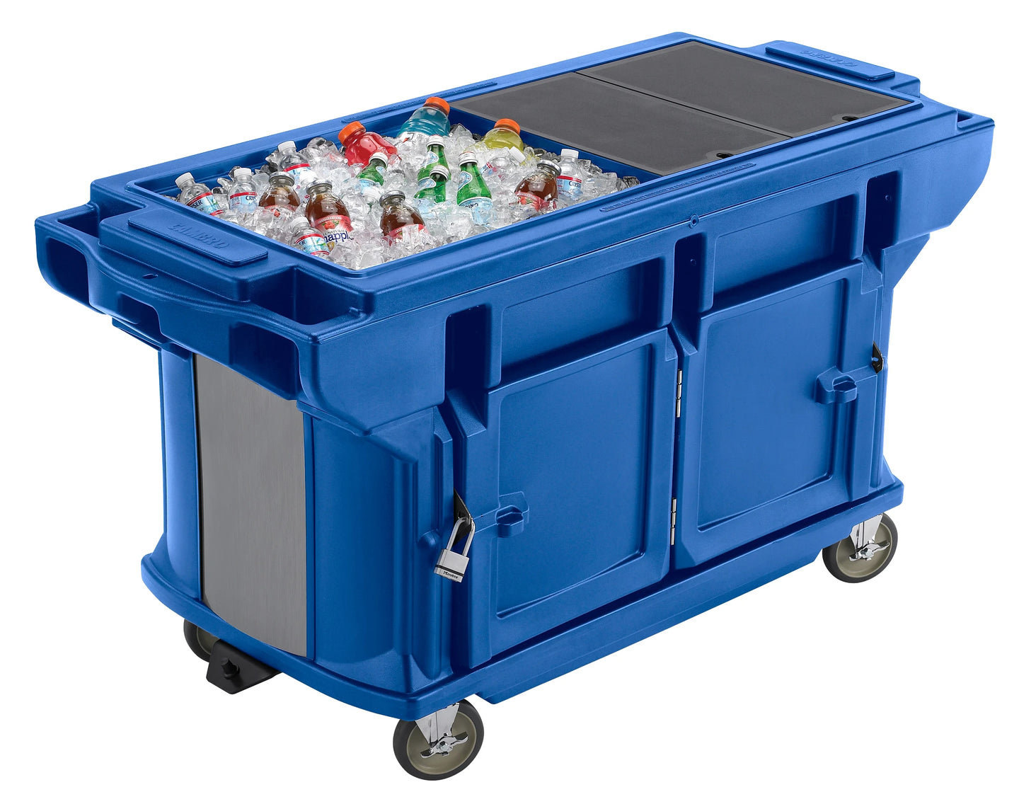 Cambro VBRUT5186 Versa Ultra work table navy blue