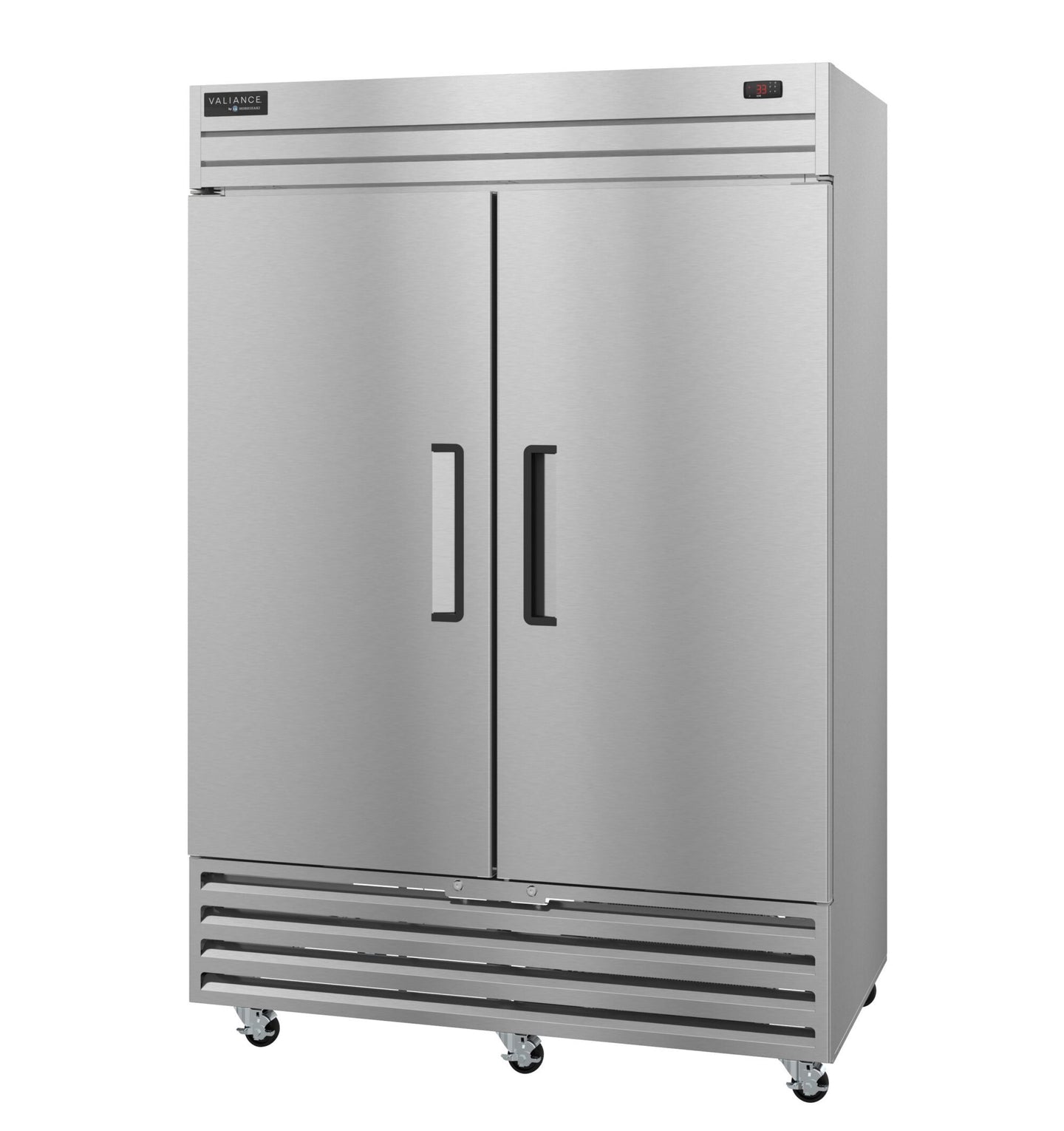 Hoshizaki VF2A-FS two section reach-in freezer left side view