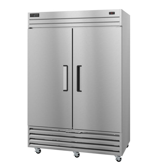 Hoshizaki VF2A-FS two section reach-in freezer left side view
