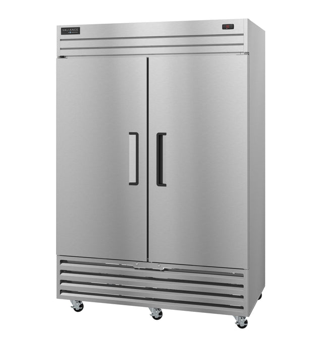 Hoshizaki VF2A-FS two section reach-in freezer left side view
