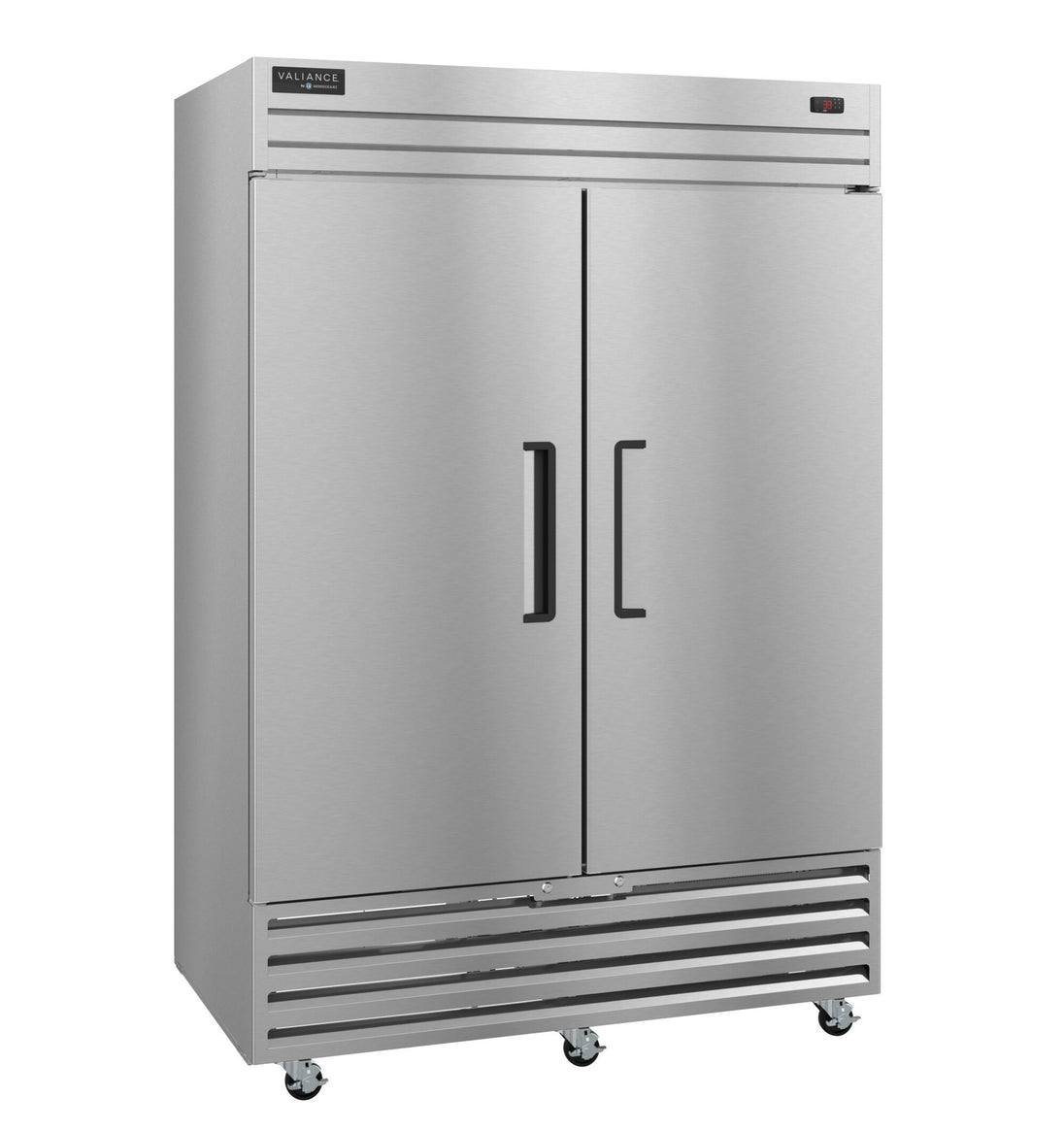 Hoshizaki VF2A-FS two section reach-in freezer right side view