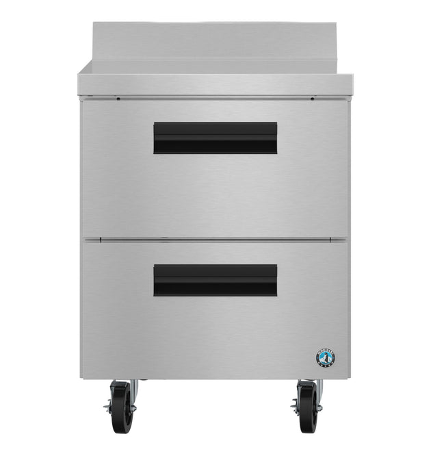 Hoshizaki WF27B-D2 worktop freezer front view showing drawer fronts