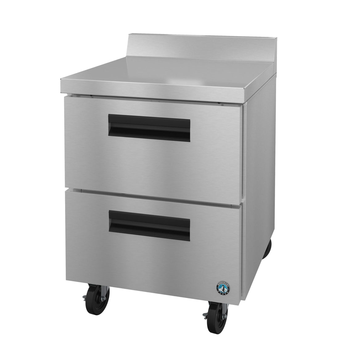 Hoshizaki WF27B-D2 27 inch Steelheart worktop freezer with two stainless steel drawers