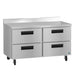 Hoshizaki WF48B-D4 worktop freezer right side view