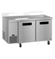 Hoshizaki WLF60B worktop freezer right side view showing side mount refrigeration