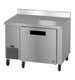 Hoshizaki WLR46B worktop refrigerator angled view with door closed