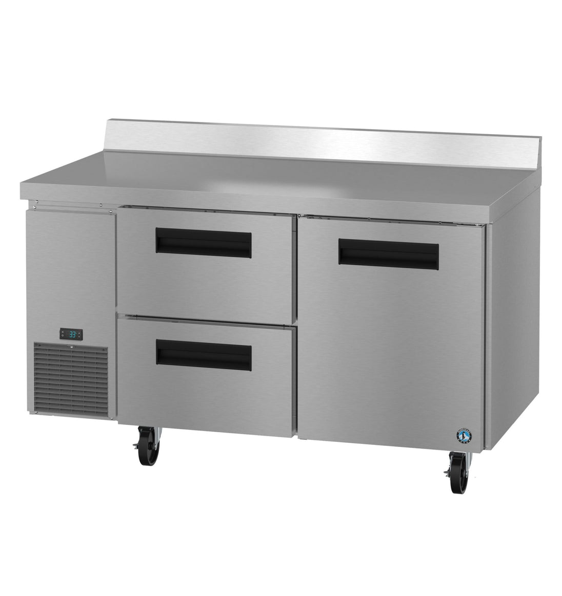 Hoshizaki WLR60B-D2 worktop refrigerator left side view