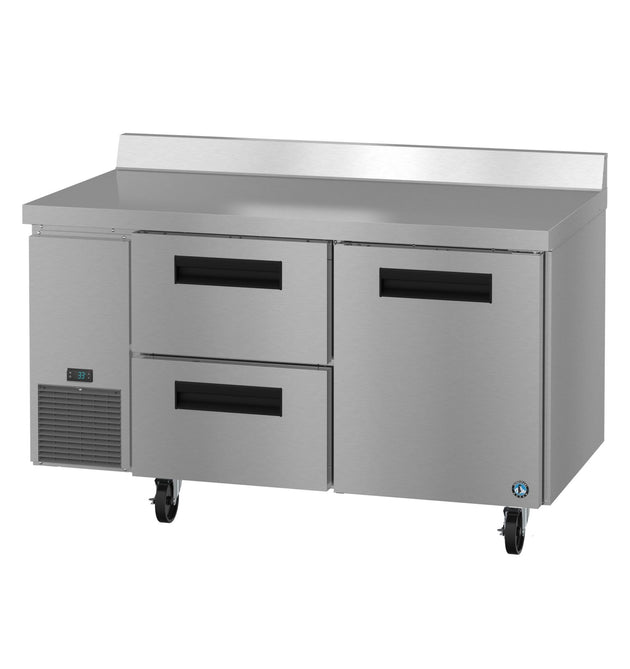 Hoshizaki WLR60B-D2 worktop refrigerator left side view