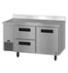Hoshizaki WLR60B-D2 worktop refrigerator left side view