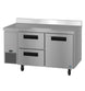 Hoshizaki WLR60B-D2 worktop refrigerator left side view